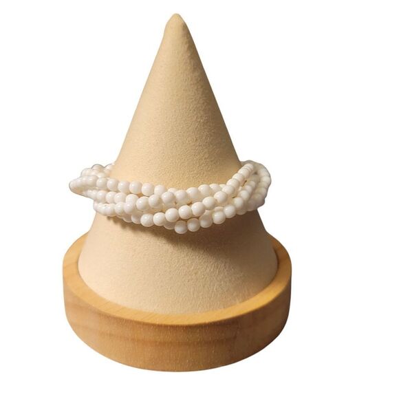 Napier Jewelry - Napier White Beaded Bracelet